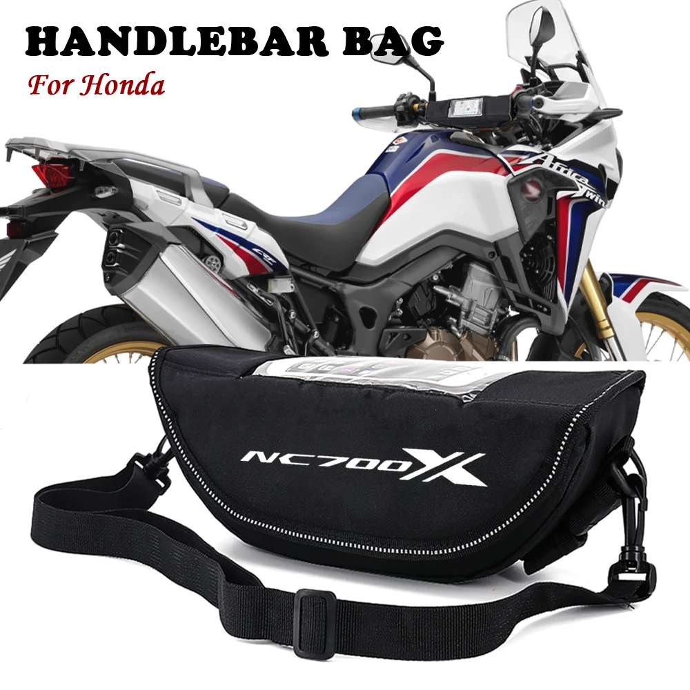 

Handlebar Bag for Honda NC700X Africa Twin CRF1000L CRF1100L Adventure Sports Motorcycle Steering Wheel Navigation Bag