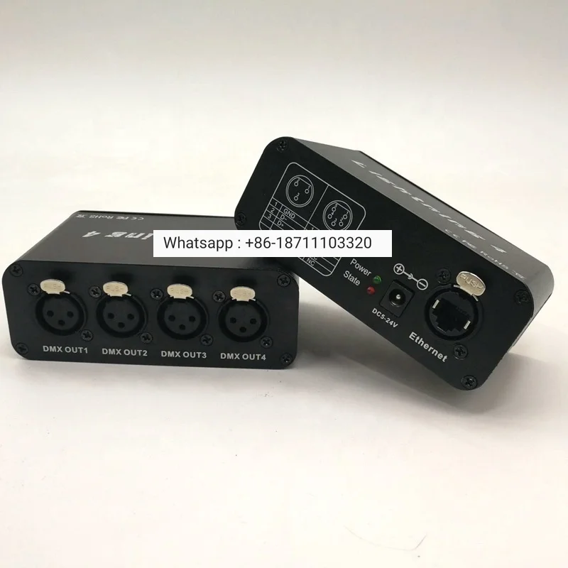 

Light Controller DMX Artnet to Box 4 Universe