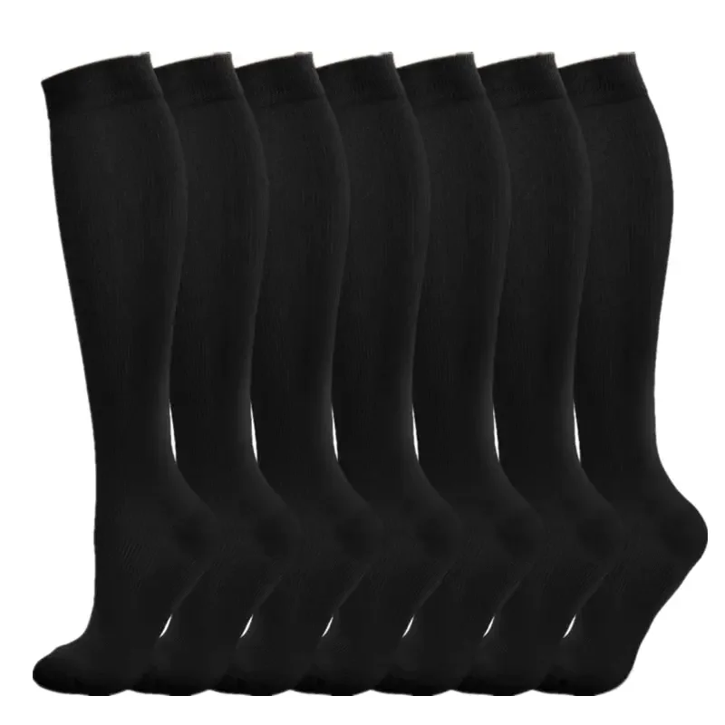 

Basketball Elastic Varicose Pairs Hiking Compression Knee Veins Sports Outdoor 3/6/7 Length Socks Socks Socks Running Natural