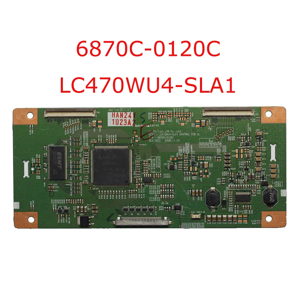 

Tcon плата 6870C-0120C LC470WU4-SLA1 телевизионная плата для телевизора L46E9FR L46M61F.... И т. д. Деталь экрана оригинальная логическая плата T-con 6870C 0120C