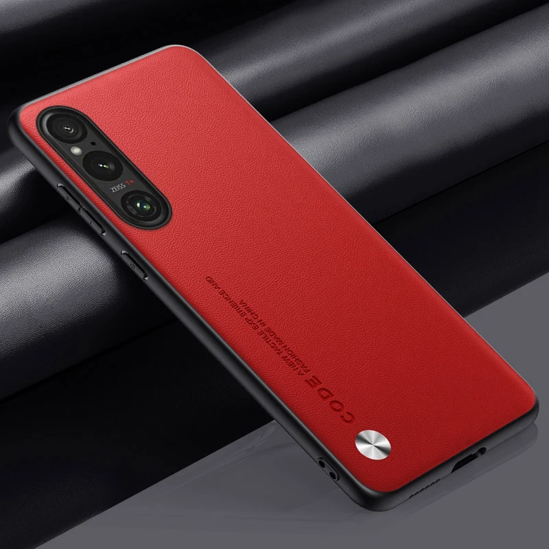 Luxury PU Leather Phone Case with Silicone Protection and Back Cover Design
