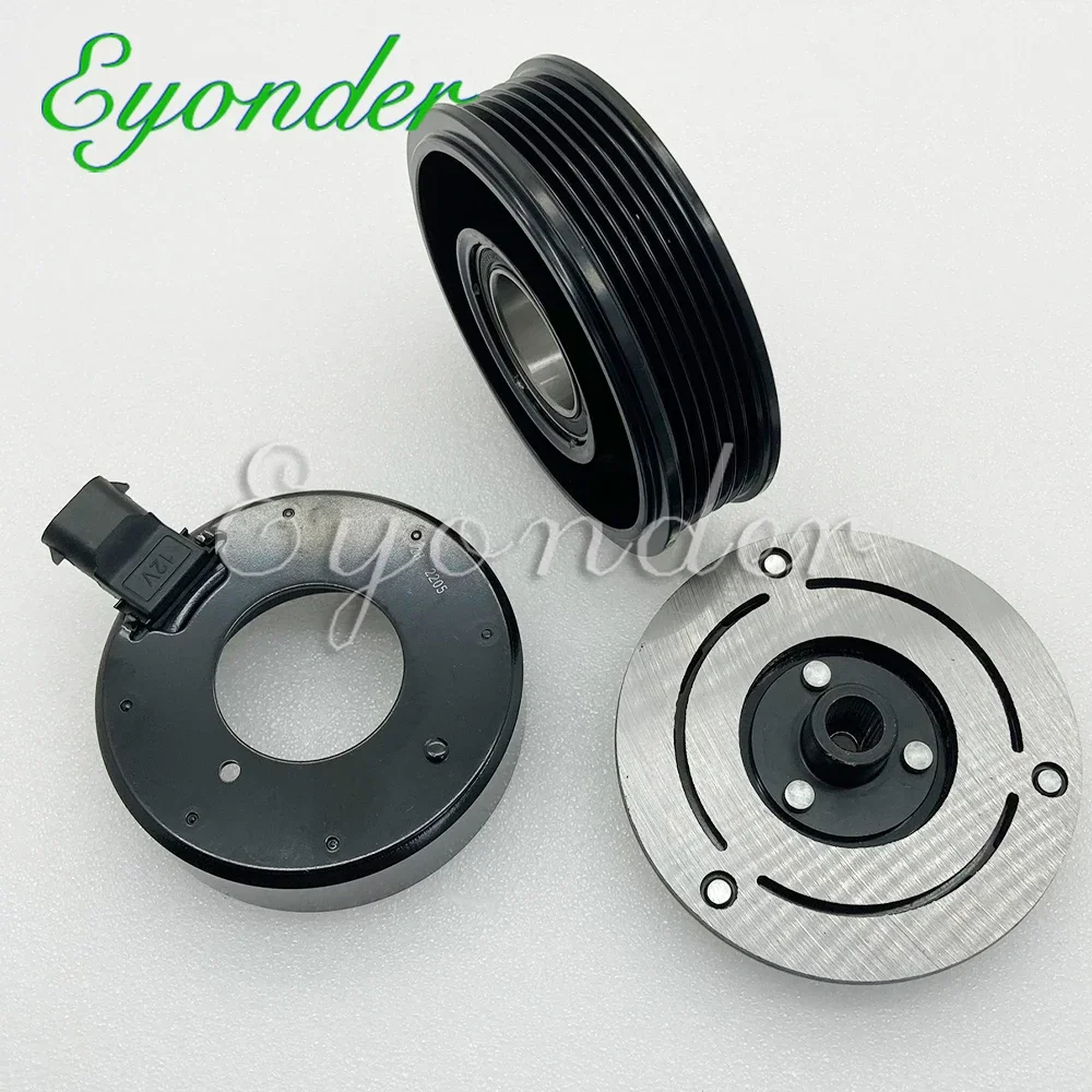 AC Magnetic Clutch AC A/C Compressor Clutch Pulley for SSANGYONG Actyon Korando Rexton 2.0 Diesel D27DT 749004 SYMC 6711303011 6711303211