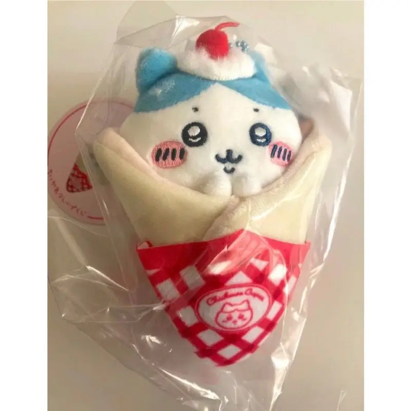 

Personality Chiikawa ちいかわ Hachiware Usagi Cos Crepe Crust Pendant Plush Doll Cartoon Cute Pre-sale Women Gift Collect Decorate