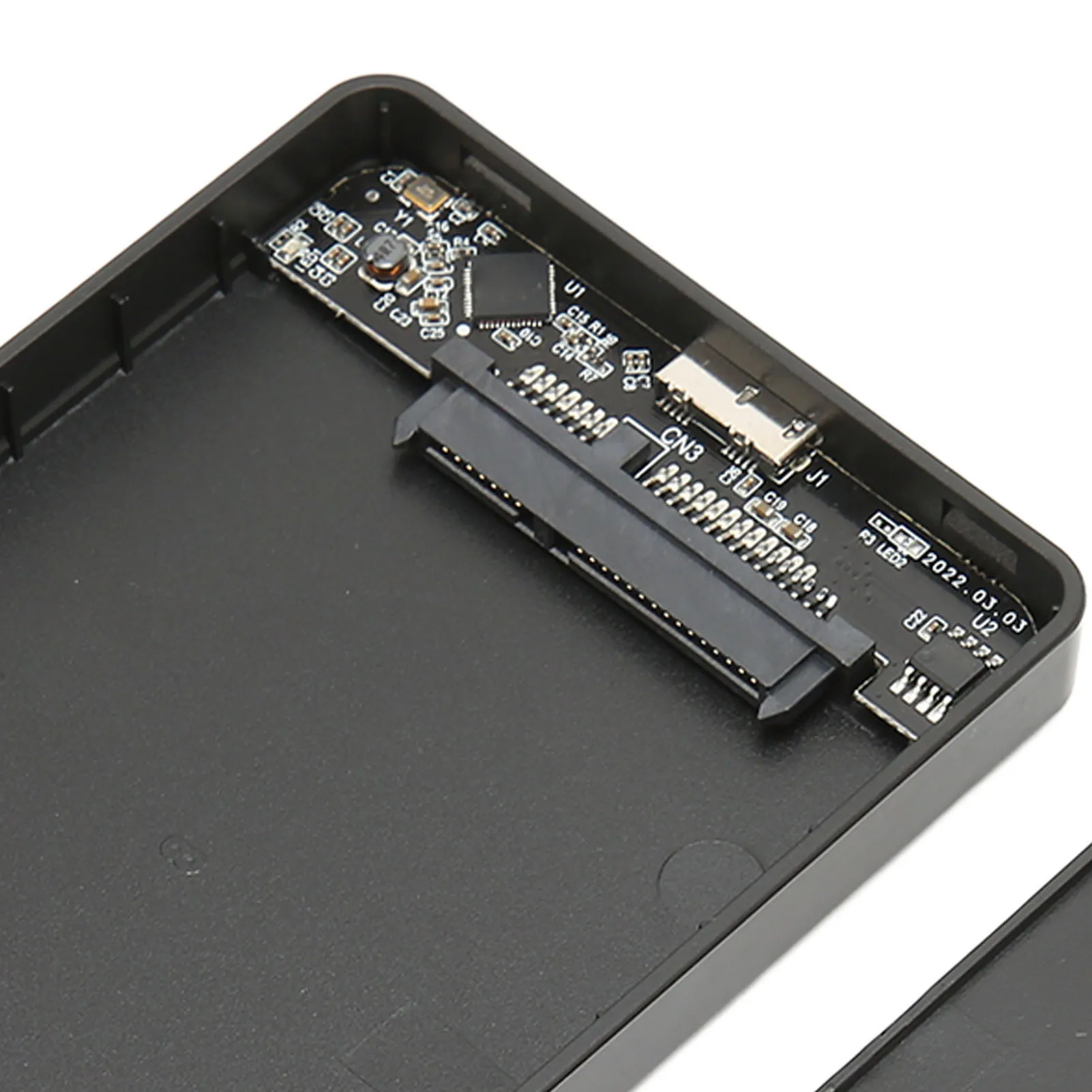 USB3.0 SSD 인클로저 5Gbps 2.5인치 초박형 경량 SATA SSD 인클로저 어댑터(노트북 컴퓨터용) WIN 7 for SE용