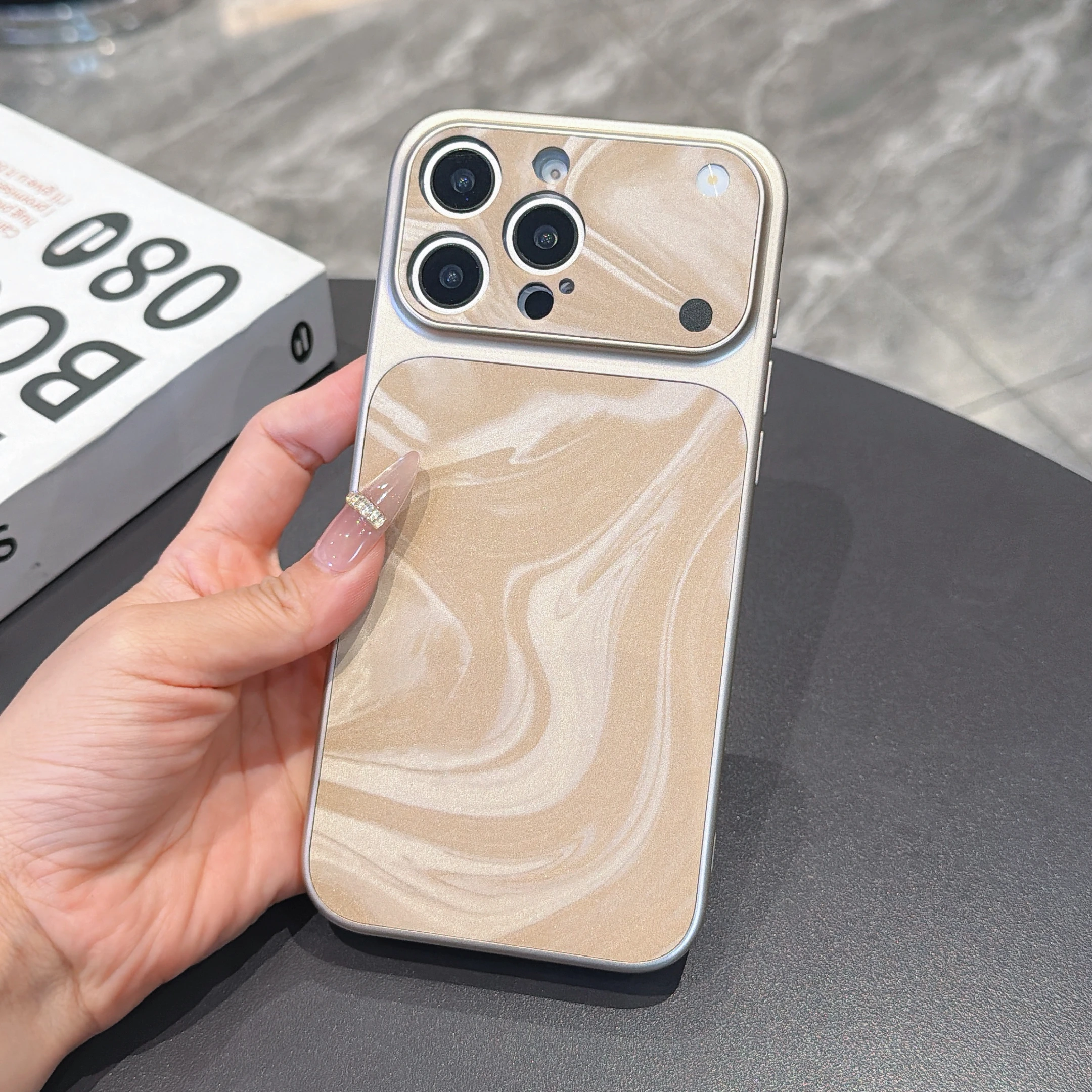 Modern Marble Ink Print Multi-Color Shockproof Phone Case