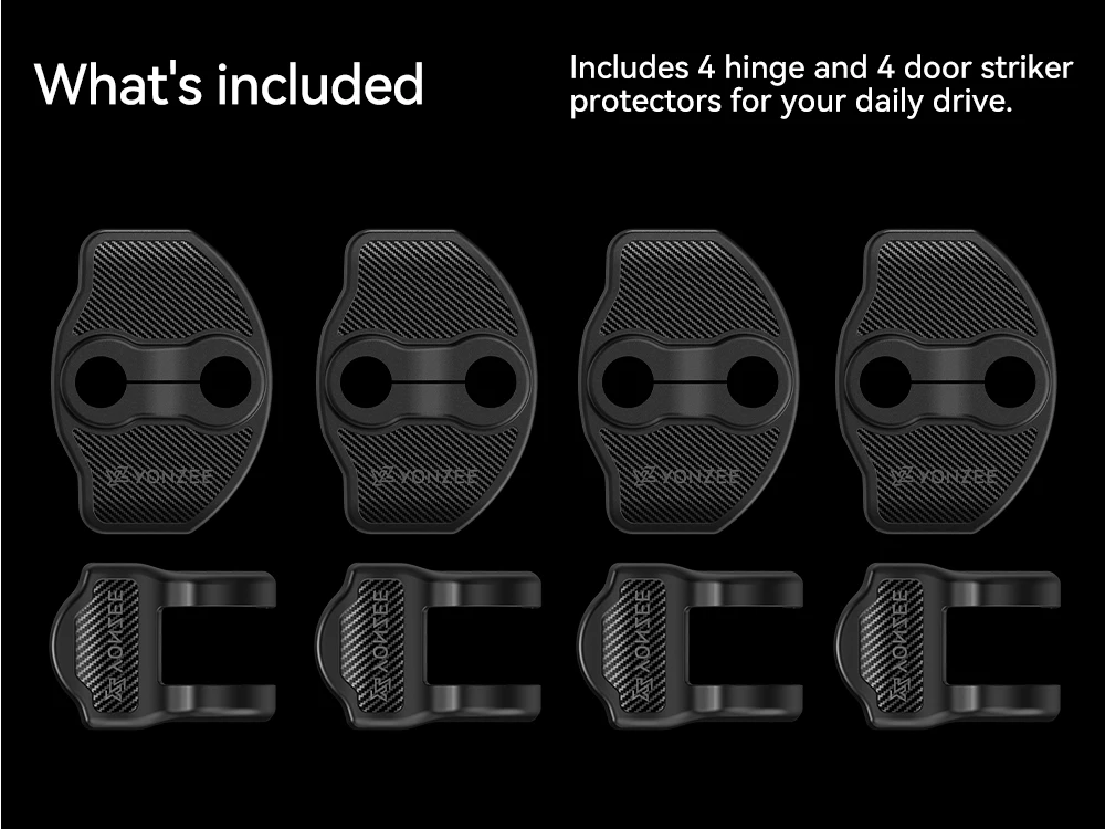 For Tesla 3 Y Highland Juniper Door Lock Protector Easy to Assemble Car Car Door