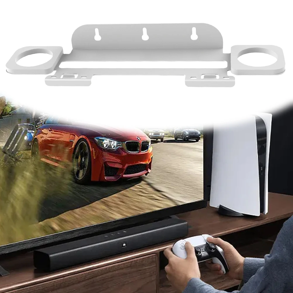 For PS5 Portal Game Console Wall Stand Controller Holder Wall Mount Bracket Universal Storage Organizer for PS5 Game Controllers