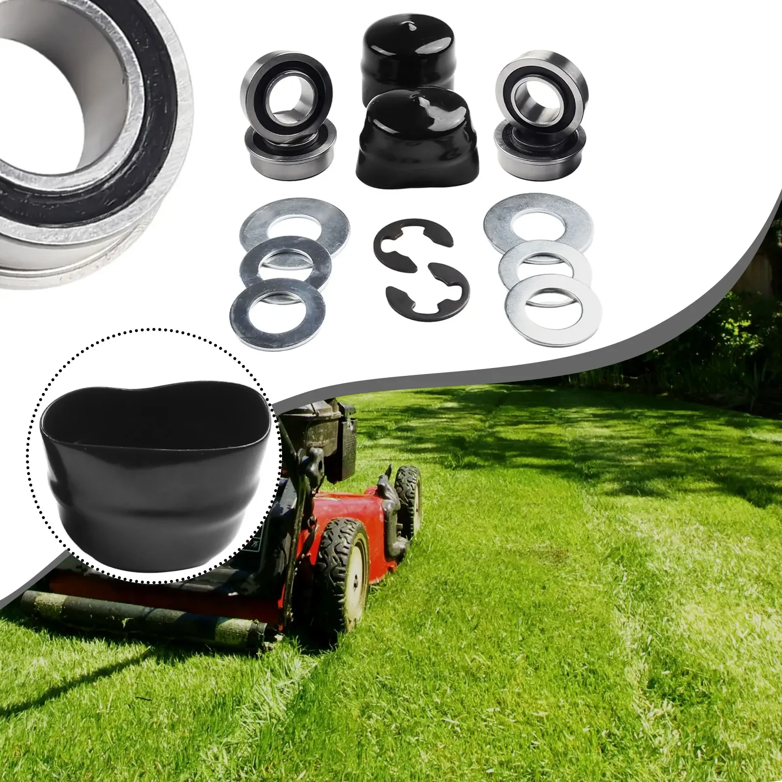

Lawn Mower Parts Conversion Kit Wheel Accessories Conversion Kits Lawn Mowers Replace Power Equipment Landscape