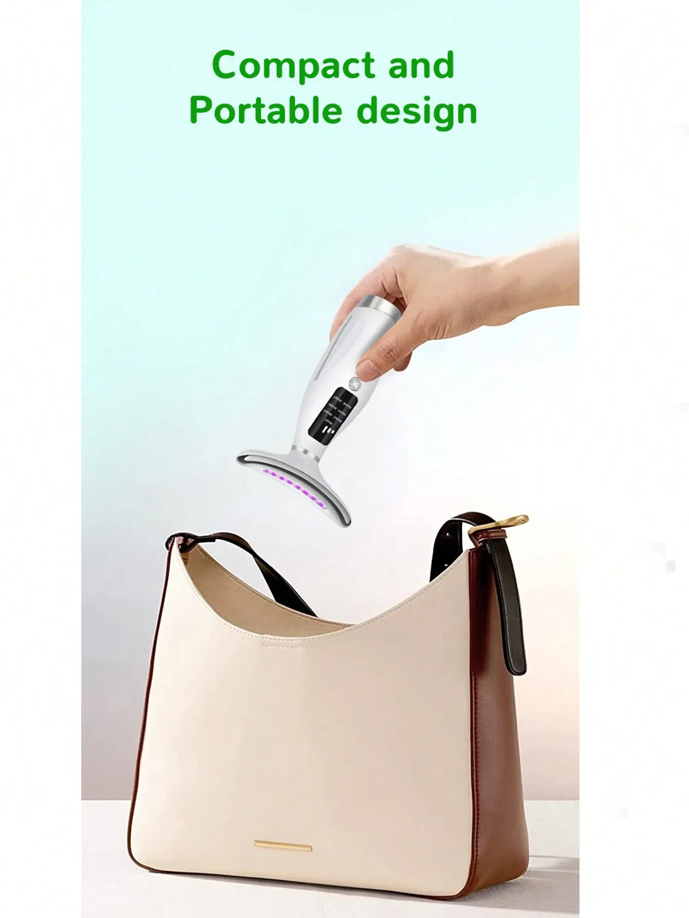 Appareil de beauté pour le cou avec luminothérapie et 7 vitesses_voghion.com