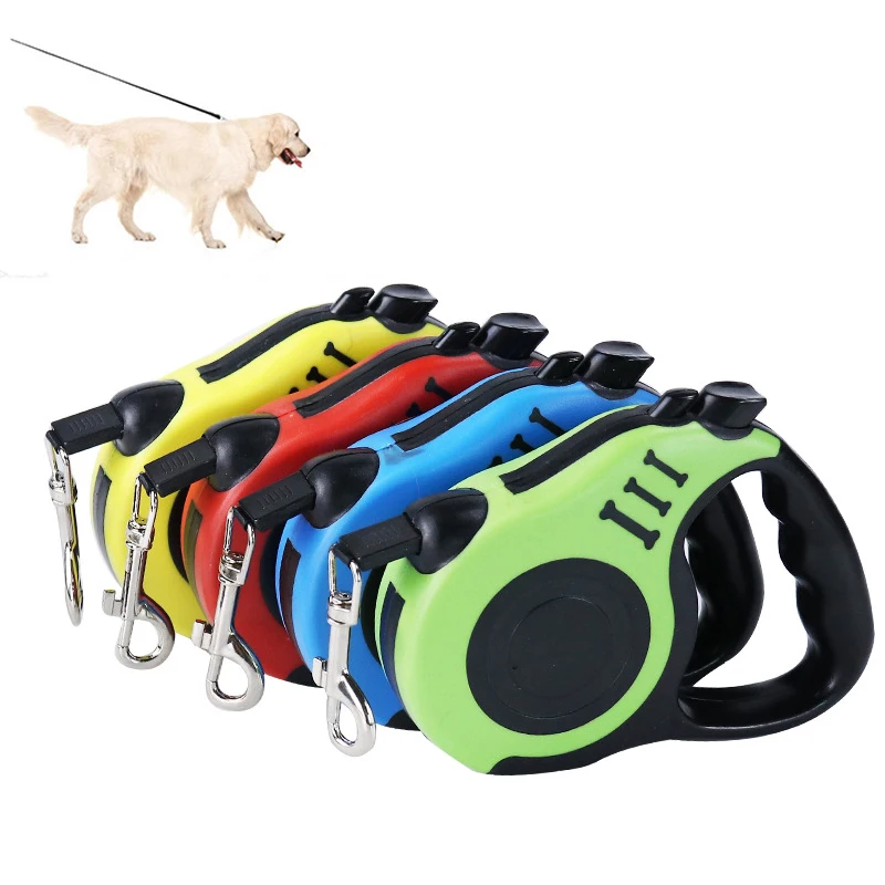 3m 5m Dog Leash Durable Leash Automatic Retractable Cats Dogs Lead
