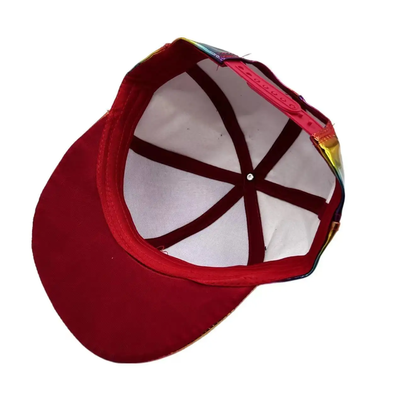 New Baseball Cap Luxury Designer Brand Rainbow Color Baseball Cap Changing Hat Back To The Future Props Baseball Cap Dad Hat 4