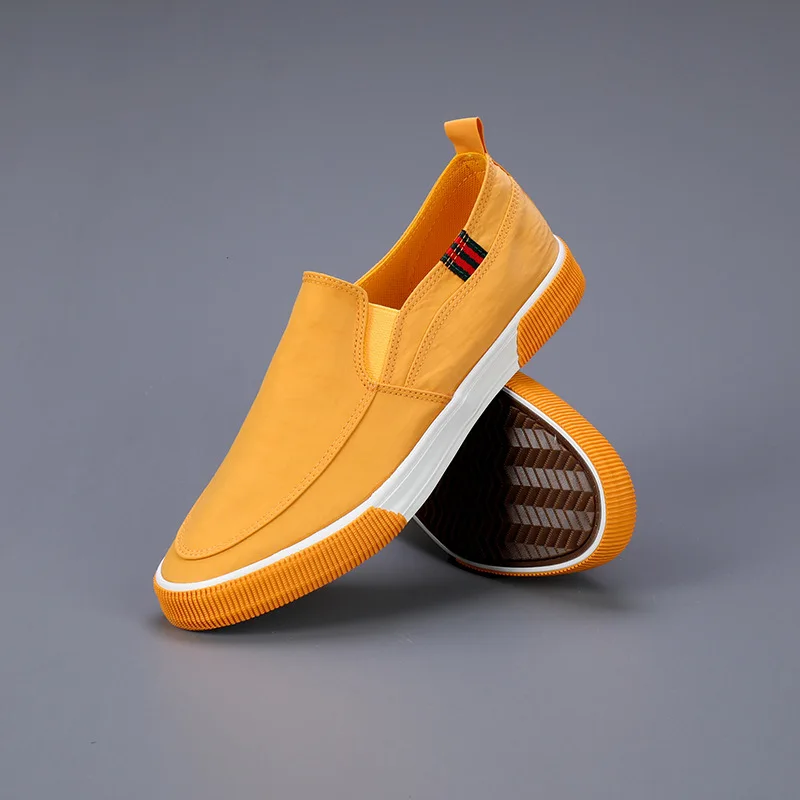 

Men Canvas Shoes Slip on Loafers Breathable Comfortable Casual Sneakers Spring Autumn Fashion Tenis Masculino Zapatillas Hombre