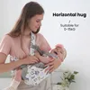 Multi-Functional Baby Carrier Front Carry Horizontal Waist Stool Newborn Carriers Breathable Adjustable Ergonomic Babies Items 2