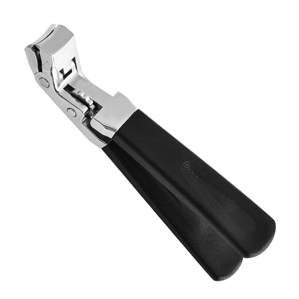 Nail Clipper with Catcher Safety Lock Angled Head Nails Cutters Trimmer Toenail Clipper for Thick Nails 1PCS