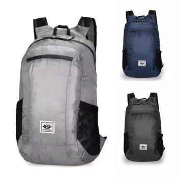 Zaino da viaggio leggero per esterni 20L, grande capacità, pieghevole, impermeabile, per uomo e donna, zaino per escursioni e uso quotidiano.