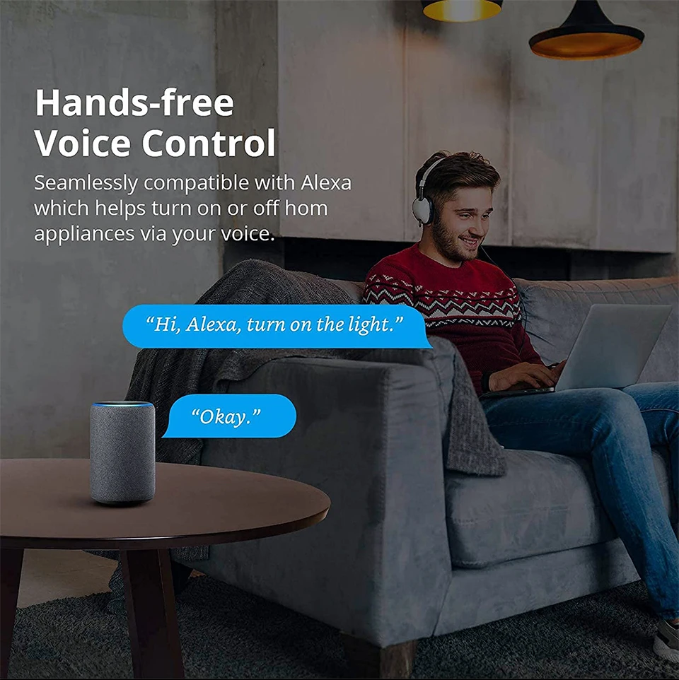 Tuya 16A 20A Mini WiFi Smart Switch 2-Wege Timer Relais Automatisierung Modul Smart Leben App Remote Alexa Google hause Sprachsteuerung – Detail 6