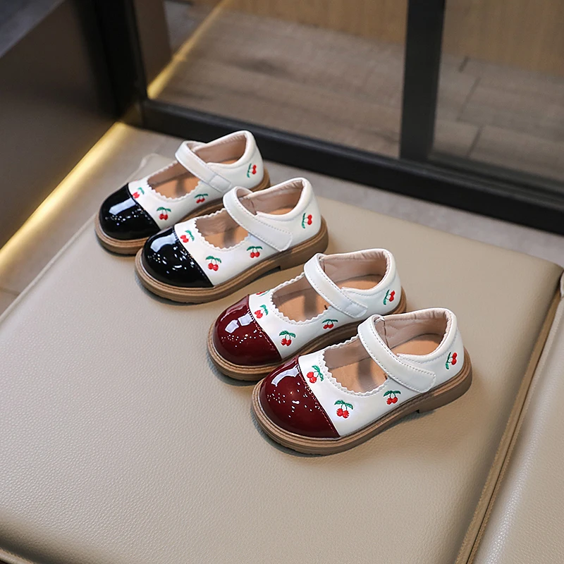 Summer Children for Girls Fashion Korean Style Soft Comfortable French Design Elegant Princess Versatile Shoes