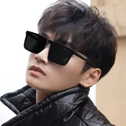 New Men's Square Sunglasses Classic Rectangle Men's Vintage Sun Glasses Men's Outdoor Driving Eyewear UV400 Oculos De Sol