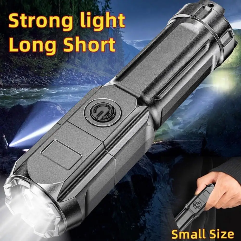 

Convenient LED Torch Super Bright Illumination Weather Resistant Emergency Flashlight LED Torch