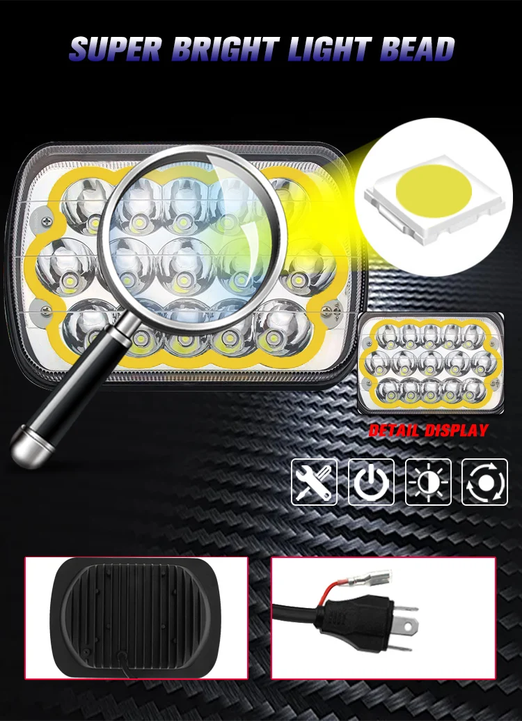 7inch LED Work Light Bar Long Lighthouse Led Work LED Offroad LED Bar 4 Inch Spo
