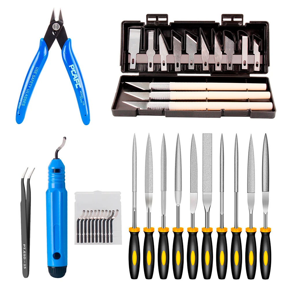 head of print RAMPS 36pcs/Set Engraving Knife Carving File Trimming and Removal Tool 3d Print Accessories for Model Cleaning Finishing precisioncore printhead