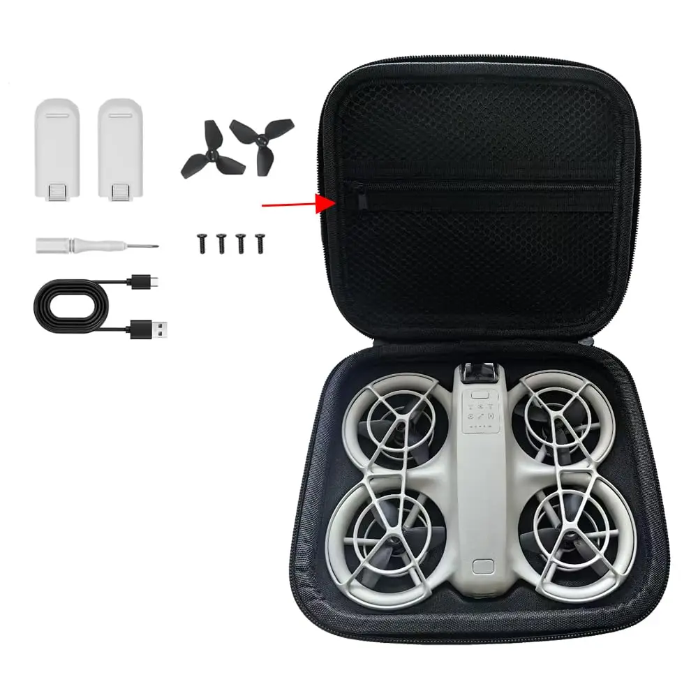 Carrying Case DJI Neo Portable Travel Storage Bag DJI Neo Drone and Batteries Accessories backpack dji neo drone accessories drone storage bag dji case drone case