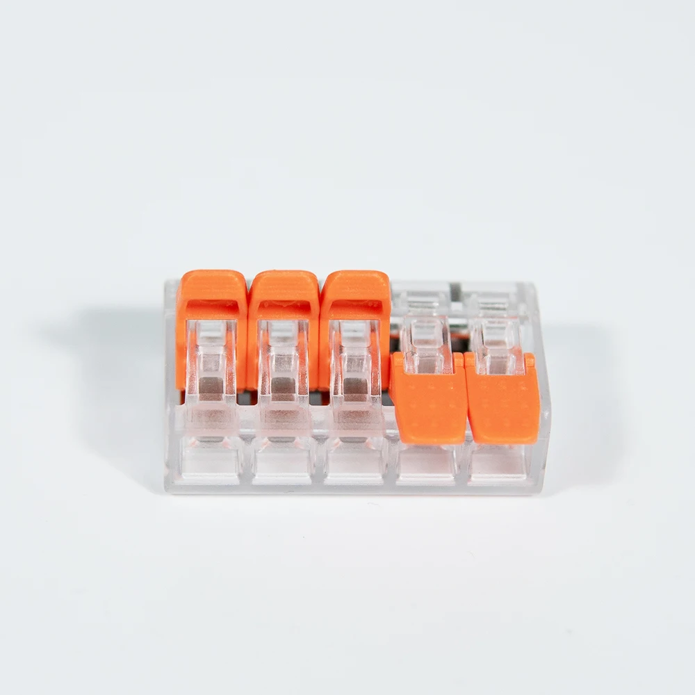 Quick Plug-In Terminals Universal Type Wire Connectors 75Pcs