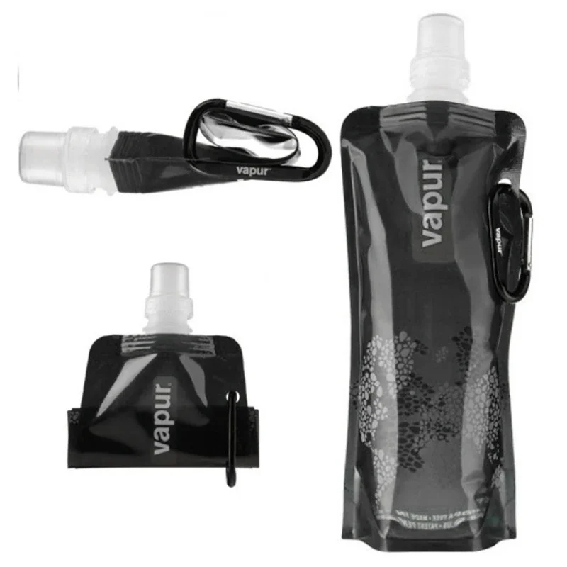 Portable Ultralight Foldable Silicone Water Bottle Bag Outdoor