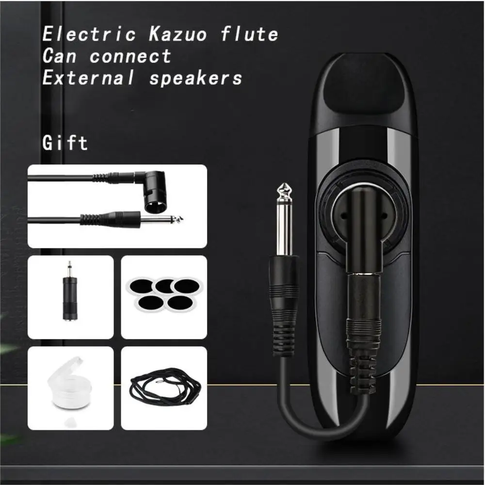 Electronic Kazoo Musicial Learn Easily Orff Plays ABS Material Woodwind Music Gift Best Companion For Any Musical Instruments