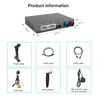Carplay sans fil Android Auto pour VW Touareg 7P RNS850 avec écran de 8 pouces 2011-2018 miroir voiture jouer AirPlay multimédia 6