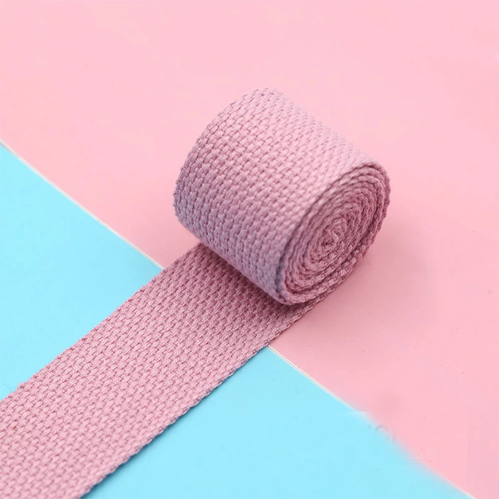 Description Picture 6 of item5M Cotton Webbing Suspenders Craft Supplies DIY Decorative Sewing Fabric Crafts Nylon Webbing Pet Rope Backpack Accessories