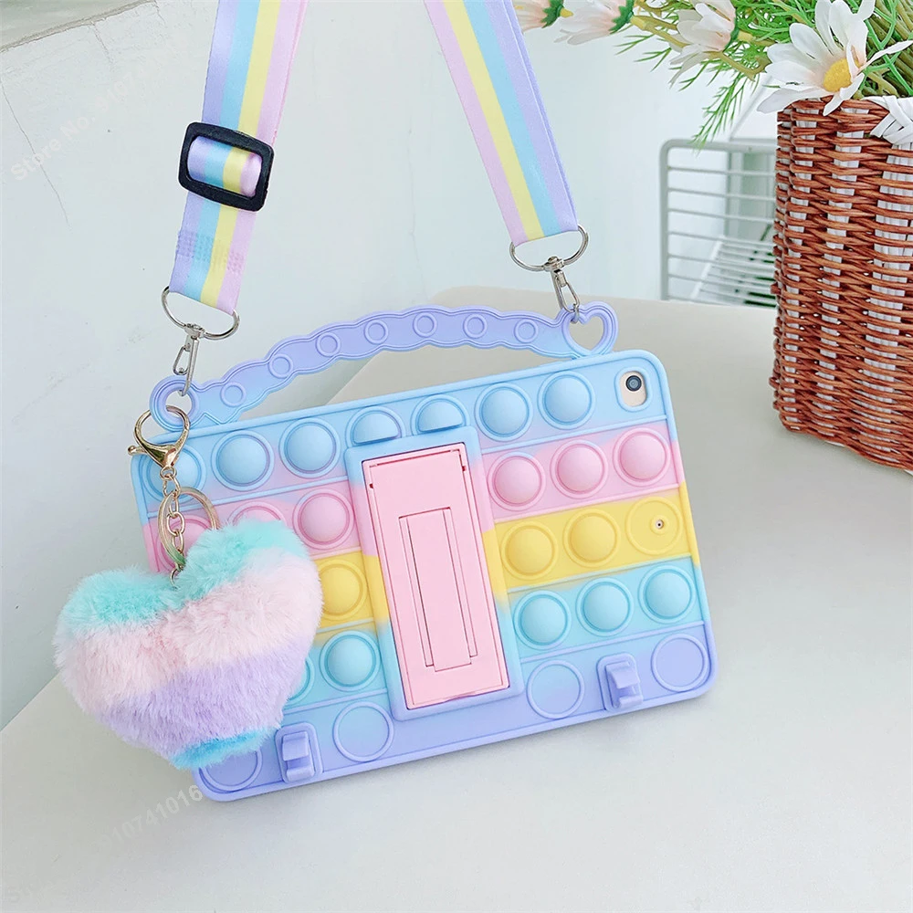 Capa de Silicone para Ipad Capa Infantil Ipad Mini Air 10.5 10.9 2023 10.22023 2023 Pro 11 2023 97 2023 2023