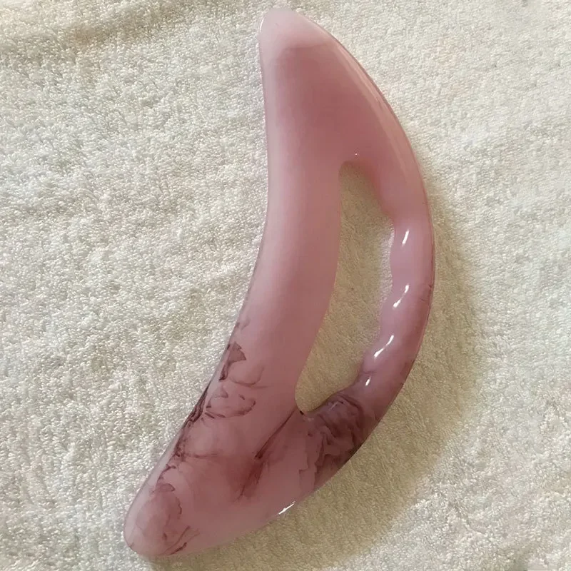 Resin Guasha Scraping Massage Scraper for Face Neck Skin Care
