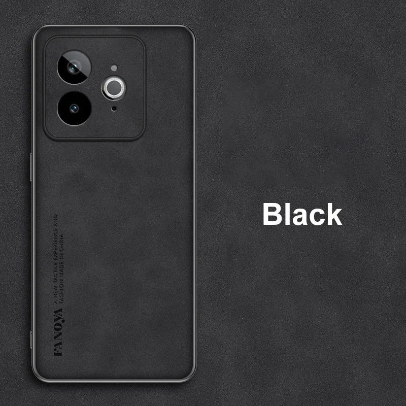 Luxury PU Leather Matte Silicone Protective Phone Case - Sleek and Stylish Back Cover