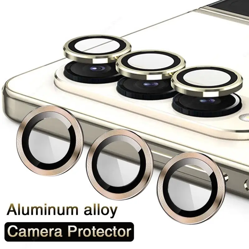 

3Pcs Luxury Camera Lens Protector Glass For Samsung Galaxy Z Fold 4 3 Z Flip 4 3 Protective Cover Z Fold4 Flip4 Flip3 Lens Film