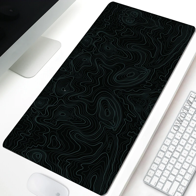 Mousepad Custom XXL HD MousePads keyboard pad Mouse Mat Black Abstract