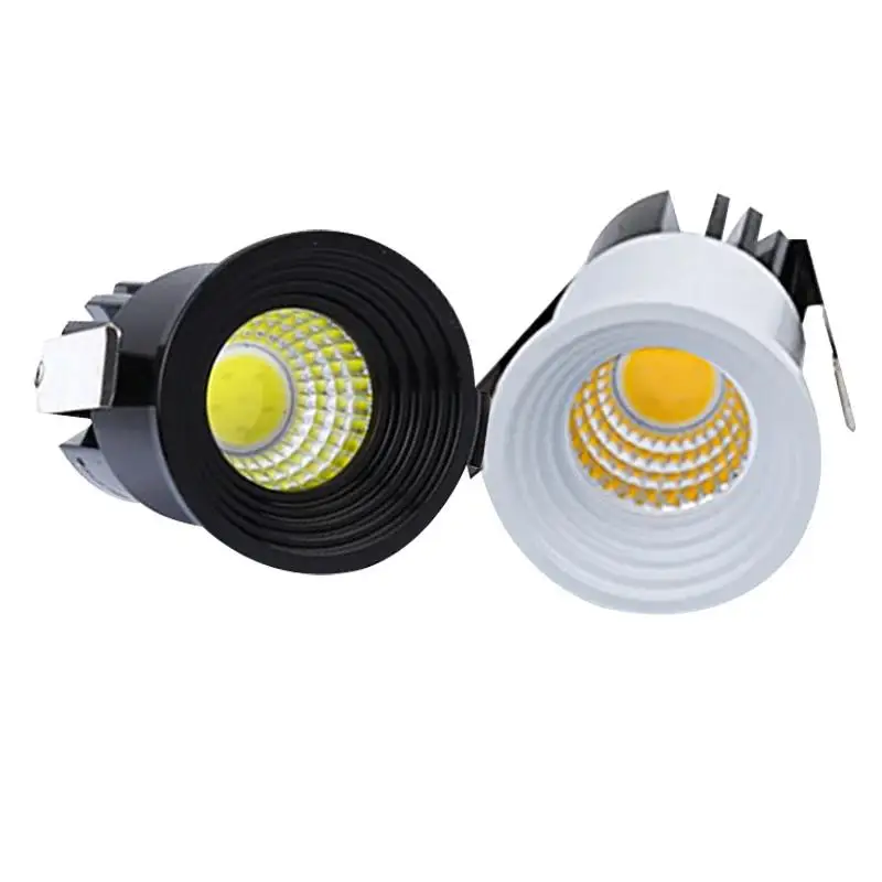 

Mini LED cabinet light 3w 5W COB mini LED downlight AC85V-265V Mini spot lamp white or Warm white RoHS CE with led driver