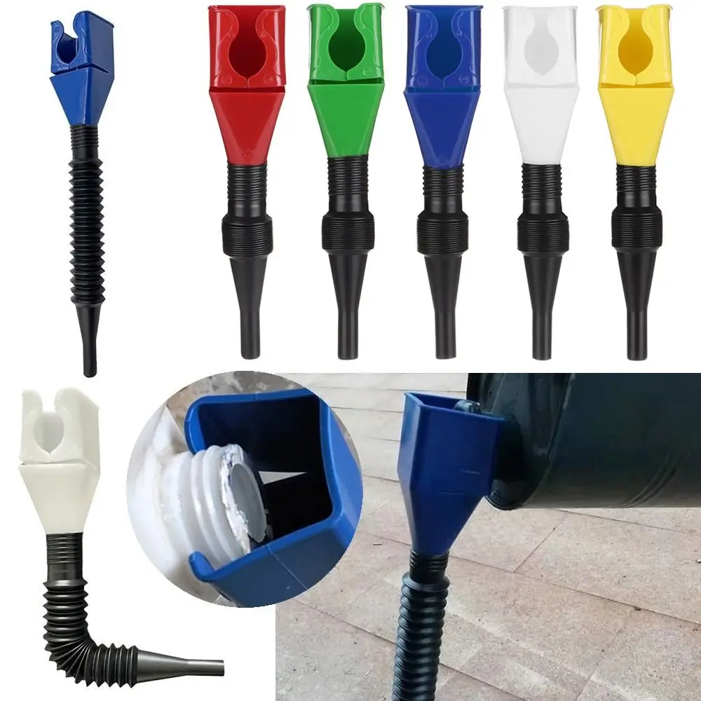 Plastic Car Motorcycle Refueling Gasoline Engine Oil Funnel Filter Transfer Tool Oil Change Funnel Accesorios
