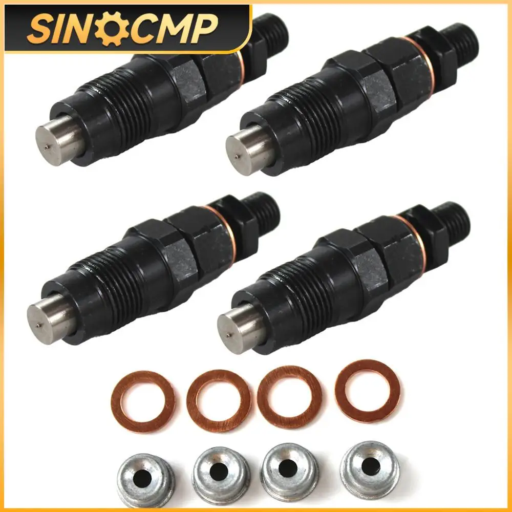 

4Pcs New Fuel Injector 131406490 For Perkins 404-22T 104-22 403D-15 404C-22 404D-22T Boomer 2030 Workmaster 45