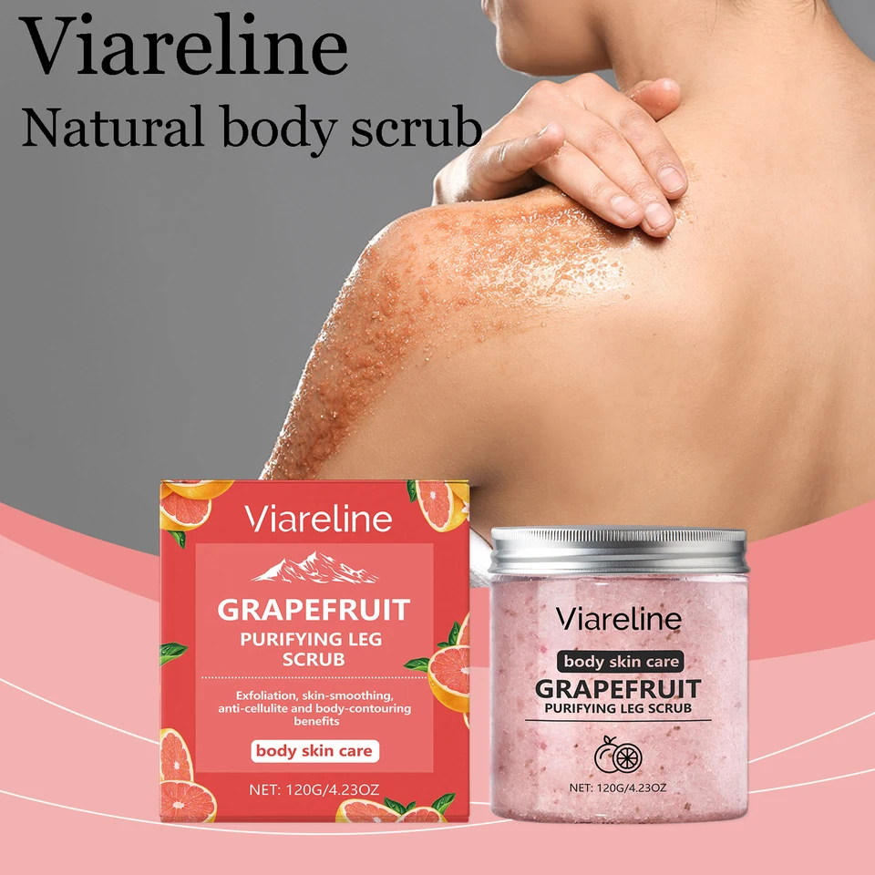 Natural Grapefruit Exfoliating Body Scrub Cream