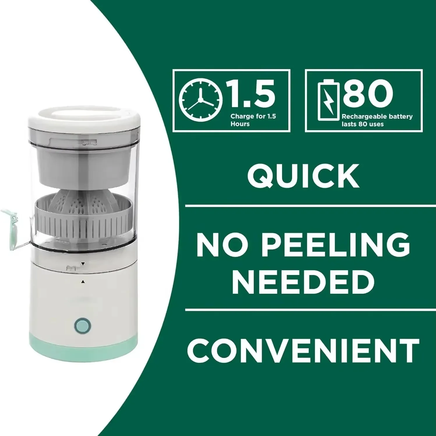 Portable Electric Juicer USB Charging Orange Lemon Fruit Blender Mini Household Juice Squeezer Mixer Citrus Juicer Fruit Juicer 6