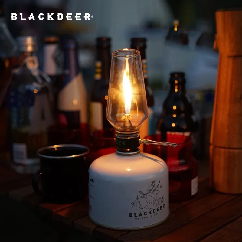 

Газовый фонарь BLACK-DEER, наружный пропановый бутановый топливный фонарь для кемпинга, походов, пешего туризма, романтическая атмосфера, газовая лампа