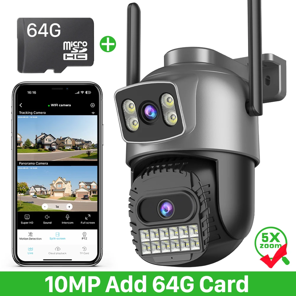 10MP Add 64G Card