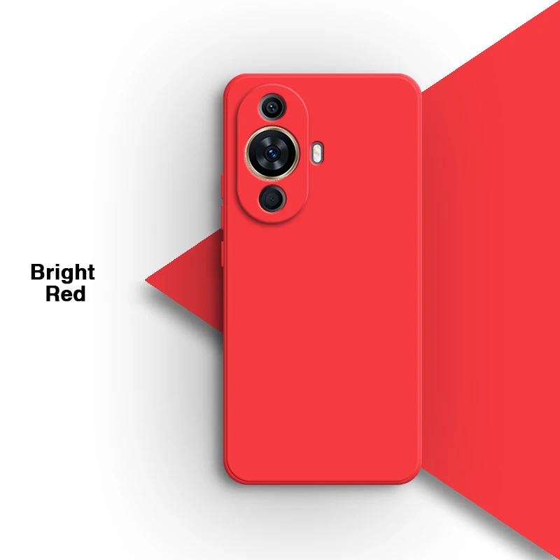 Premium Liquid Silicone Back Cover for Huawei Nova Series - Simple, Stylish, Durable