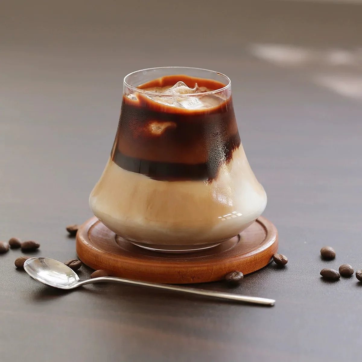 Glass Cups Coffee Beer Mug Aesthetic Drinkware Glassware Cocktails Wine Whiskey Espresso Water Cups Heat Resistant Tea Utensils