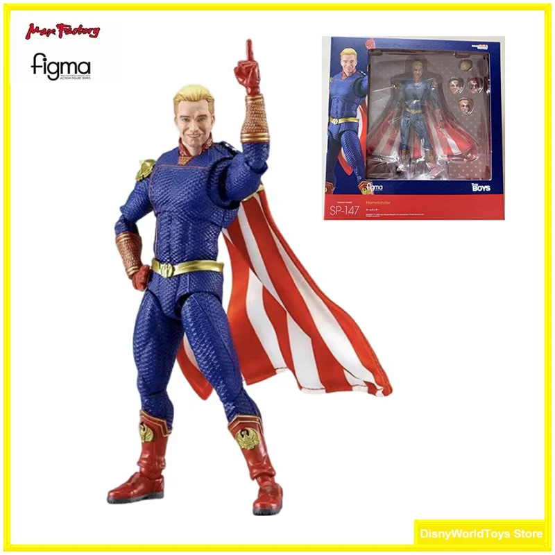 

100% Original Figma SP-147 THE BOYS Homelander In Stock Anime Action Collection Figures Model Toys