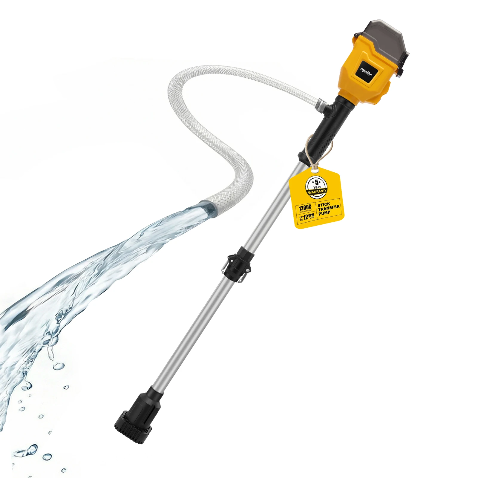 pump in use draining water
