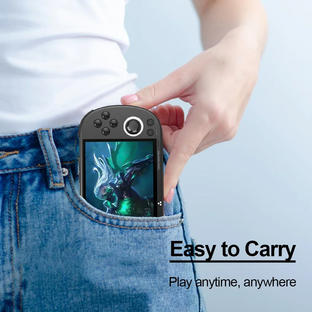 Trimui Smart Pro 4.96Inch Portable Retro Open Source Pocket 26Simulators 5000mAh Battery Handheld Game Console_voghion.com