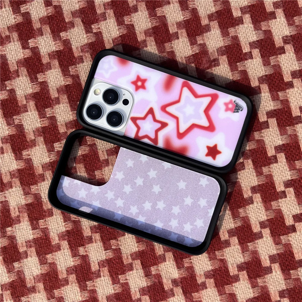 Wildflower Super Star Tattoo Design Phone Case