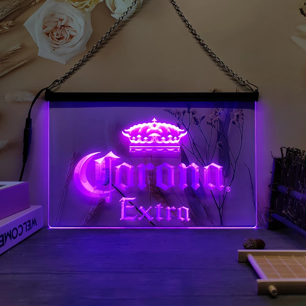 コロナビール LED電飾サイン CORONA EXTRA インテリア